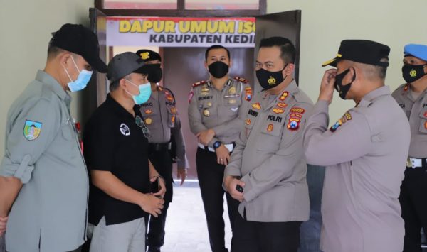 Pastikan Hunian Isoter Layak, Kapolres Kediri Lakukan Pengecekan di Tiga Titik