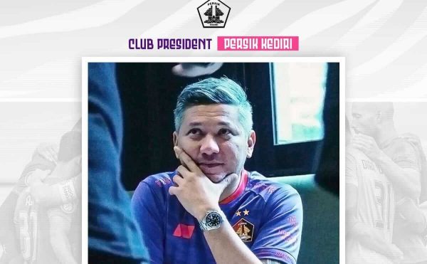 Gading Marten Resmi Jadi Presiden Klub Persik Kediri