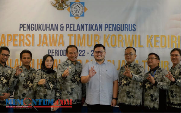 Hadiri Pelantikan DPD Apersi Korwil Kediri, Mas Dhito Sampaikan Multi Efek Peluang Pertumbuhan Perekonomian Karesidenan Kediri