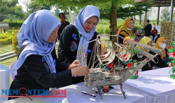 Peringati Hari Lingkungan Hidup, PKK Kediri Adu Kreatif Manfaatkan Limbah Sampah Menjadi Kerajinan