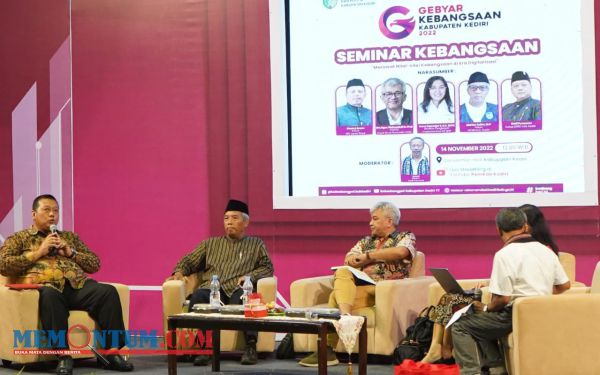 Ajak Milenial Kediri Rawat Idealisme, Mas Dhito Gelar Seminar Kebangsaan