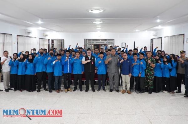 Kepengurusan DPD KNPI Kabupaten Kediri Dikukuhkan, Mas Dhito Titipkan Pemaksimalan Potensi dan Aksesbilitas Ekonomi Digital.