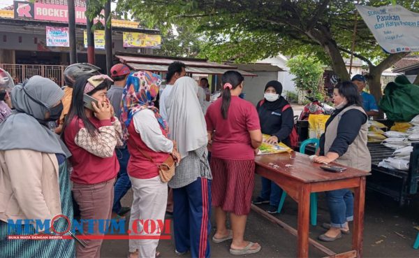 Tekan Inflasi Kediri, Satgas Pangan, DKPP hingga BPSDA Kepung Kabupaten dengan Operasi Pasar Desa dan Pasar Tradisional