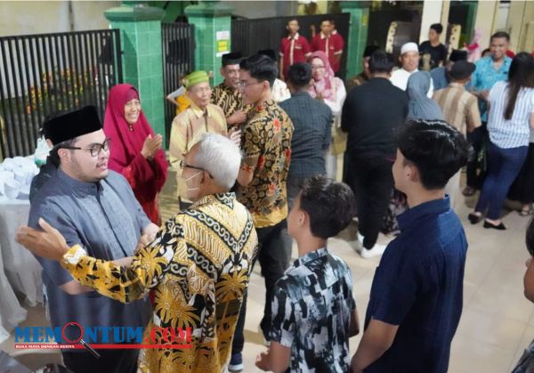 Halal Bihalal, Mas Dhito Sebut Jabatan Bupati hanya Mandat dan Kalau Sakit Tetap Kerokan serta Minum Jamu